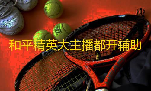 金铲铲科技漂移辅助和平精英大主播都开辅助瞄准吗